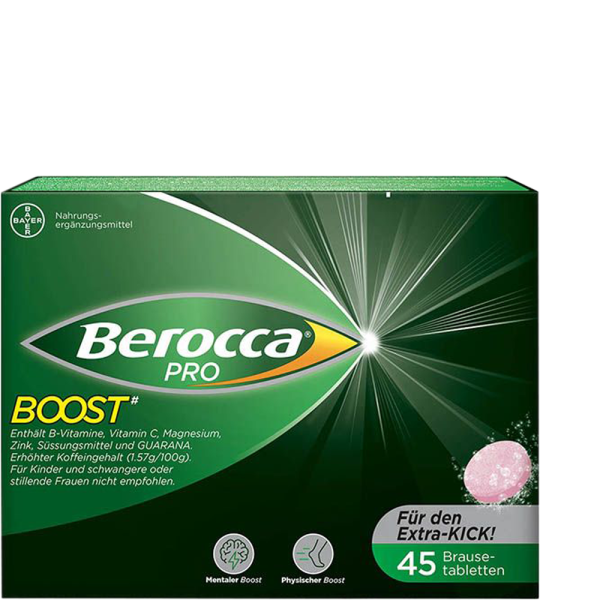 BEROCCA PRO Boost Brausetabletten 45 Stück